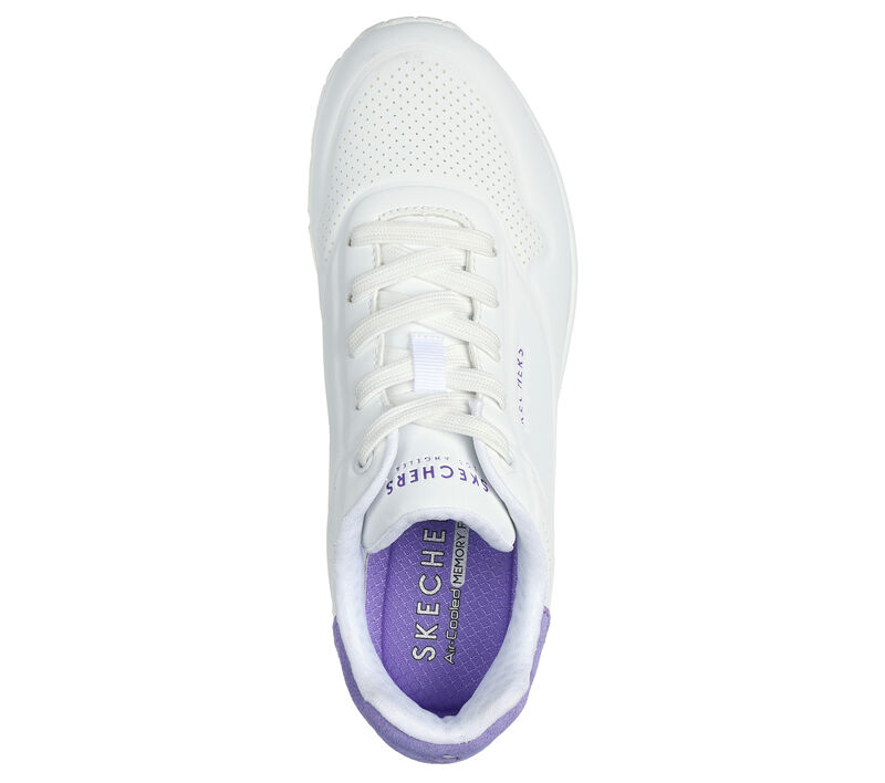 Skechers memory foam purple online