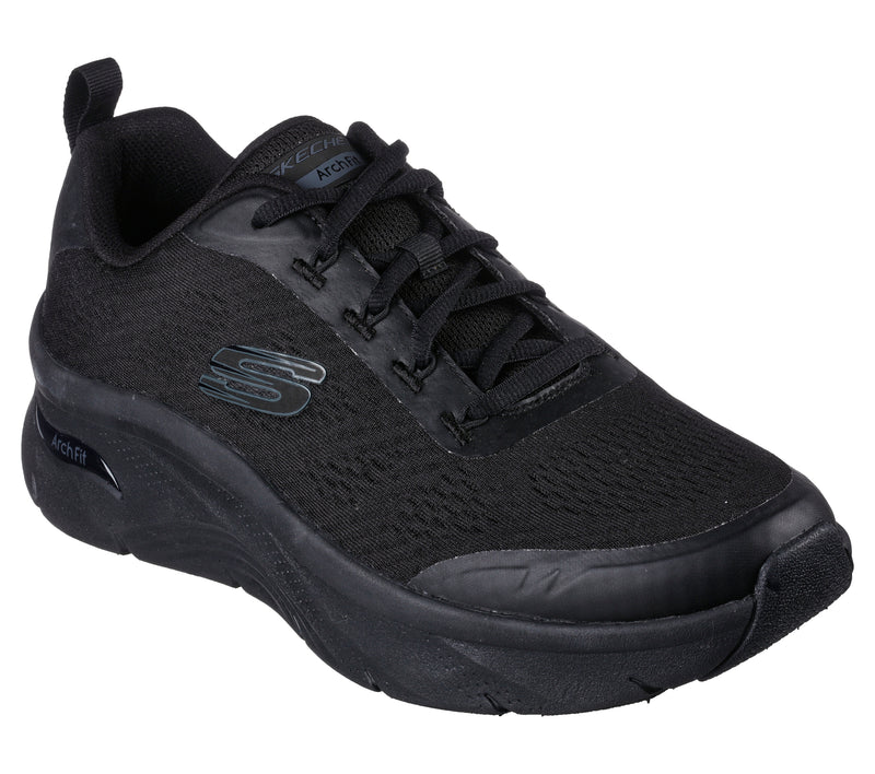 Skechers Relaxed Fit: Arch Fit D'Lux-Sumner 232502/BBK Black Mens Casu –  The Shoe Centre