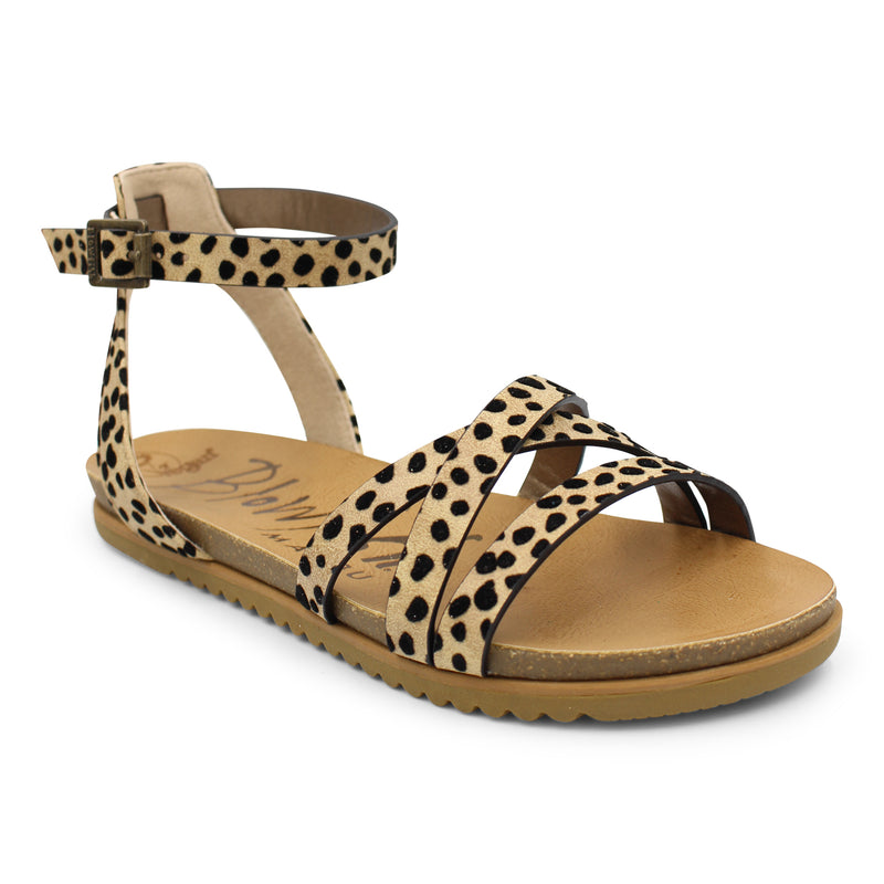 Blowfish Maylie BF9011 Sand Pixie Leopard Print Womens Vegan