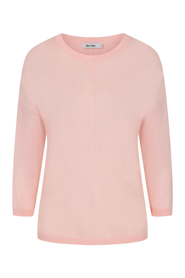 Alice Collins Margaux Pullover Chalk Pink