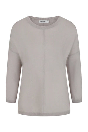 Alice Collins Margaux Pullover Dusky Grey