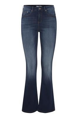 B.Young Womens 20807439 ByLola ByLuni Dark Ink Flare Jeans