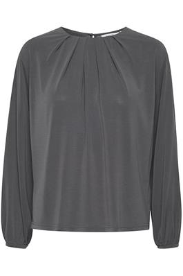 B.Young Womens 20811741 ByPerl Blackened Pearl Jersey Blouse