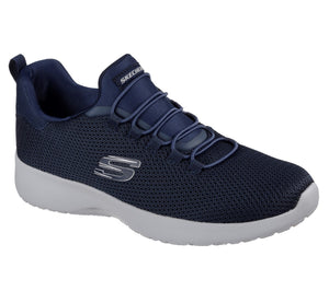 Skechers 58360/NVY Dynamight Mens Casual Comfort Elastic Lace Trainers