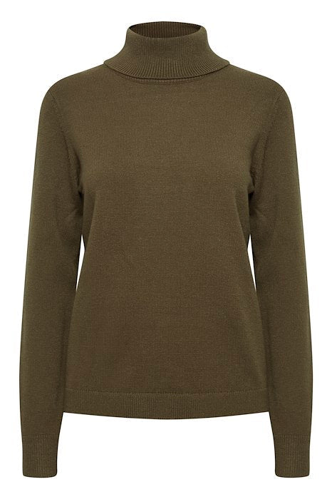 B.Young Womens 20813906 ByManina Rollneck Olive Night