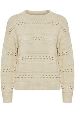 B.Young Womens 20812757 ByOtinka Birch Pointelle Jumper