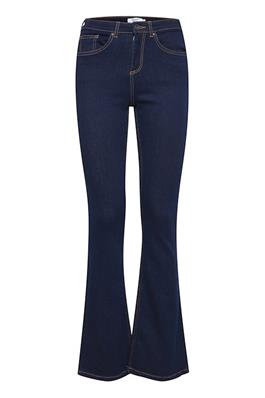 B.Young Womens 20807439 ByLola ByLuni Dark Blue Flare Jeans