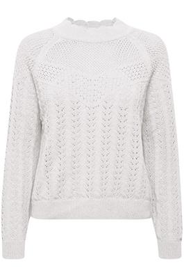 B.Young Womens 20812261 ByOlgi Cement Melange Jumper2