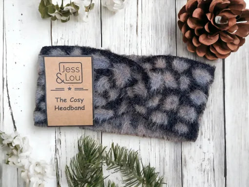 Jess and Lou Cosy Animal Print Headband