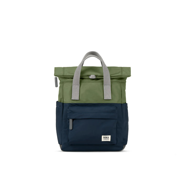 Roka Creative Waste Canfield B Small Recycled Nylon Weather Resistant Bag (Other Colours Available)