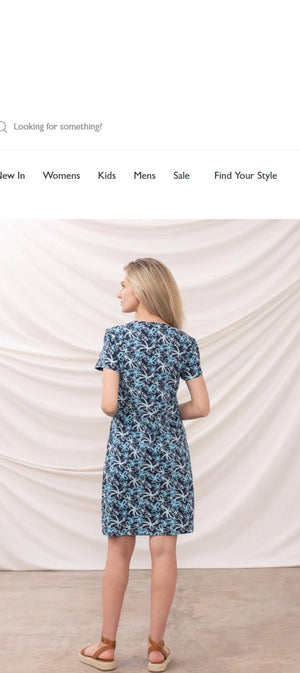 Lighthouse Lydia Dress Navy Floral