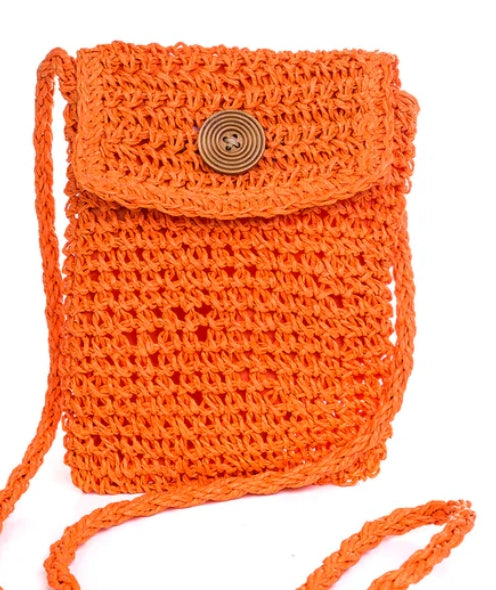 Park Lane Small Cross Body Bag Orange