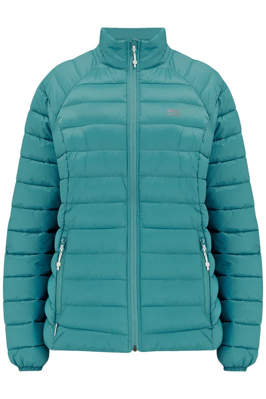 Mac in a Sac Synergy Teal Womens Packable Insulated Jacket