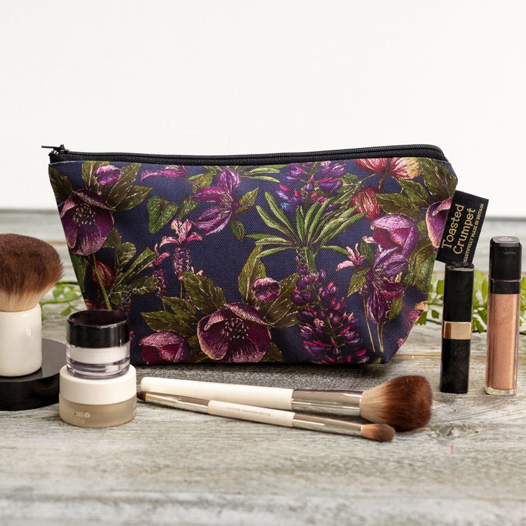 Toasted Crumpet Make Up Bag Mulberry Noir