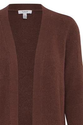 B.Young 20806430 Bymirelle Long Cardigan Hot Chocolate