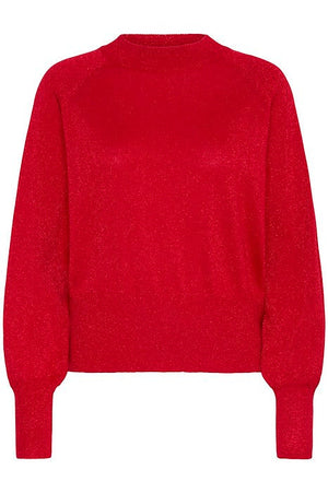 B.Young Bymobbe Jumper 20815891 Haute Red Mix