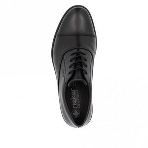 Rieker 10317-00 Black Mens Smart Lace Up Shoes