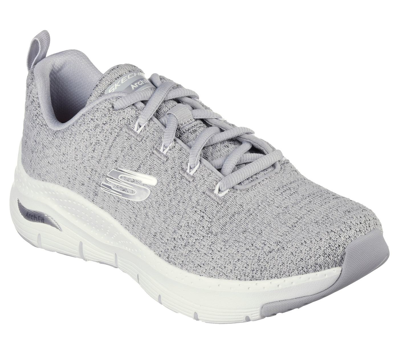 Women's White & Black Skechers Arch Fit - Glee For All