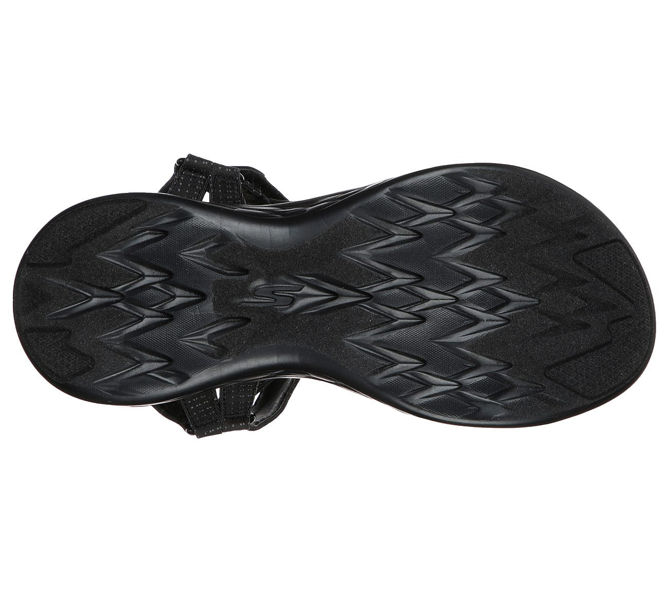 Parque jurásico atleta veterano Skechers 15316 BBK Black Womens Casual Comfort Touch Fastening Sandals –  The Shoe Centre