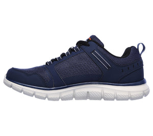 Skechers 232001/NVOR Navy Mens Casual Comfort Lace Up Trainers