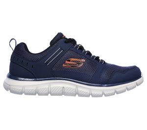 Skechers 232001/NVOR Navy Mens Casual Comfort Lace Up Trainers