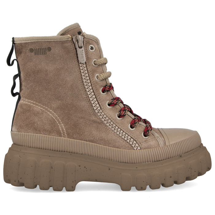 Jeep JL223530A Sahara Taupe Womens Chunky Trendy Suede Boot